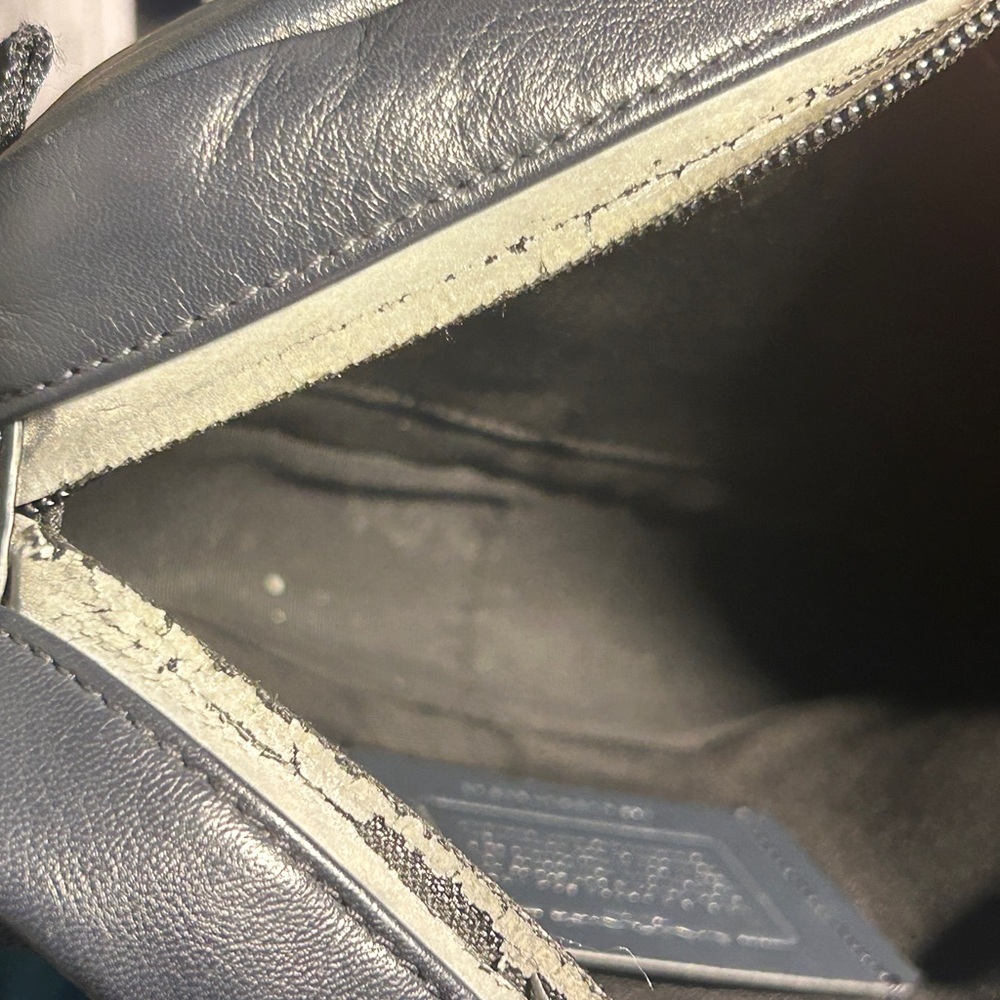 Coach Edge Belt Bag in Reflective Signature Canvas (Style No. 89919). - Picture 4 of 9